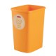 Curver Deco FlipBin atkritumu tvertne, dzeltens, 26x26x34cm, 25L