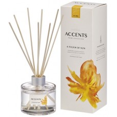 Gaisa atsvaidzinātājs - difūzeris ACCENTS ar Touch of sun eļļas maisijumu 100ml