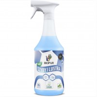Eco Biopur E1 Mazgāšanas līdzeklis stiklam  ar smidzinātāju, 1L