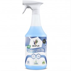 Eco Biopur E1 Mazgāšanas līdzeklis stiklam  ar smidzinātāju, 1L