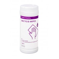 Chemipharm Bacticid Wipes Virsmu dezinfekcijas salvetes 100gb