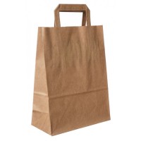 Papīra maiss, brūns, 22x10x28cm, 50gb