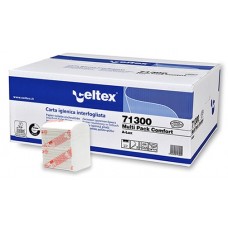 CELTEX  Multi Pack Comfort tualetes papīrs (salvetes), 2 slāņi, 11x18 cm., 36 pac. x 250 loksnes