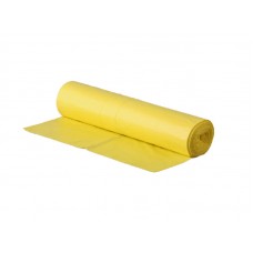Atkritumu maisi "RR" 30L, dzelteni, LDPE, 20mcr., 55x60cm, 50gab.