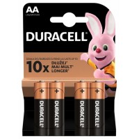 Baterijas Duracell AA, 4 gab