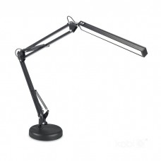Galda lampa ar integrētu LED spuldzi brīvi novietojama uz galda, 14W/2800-3000K, 800lm, melna