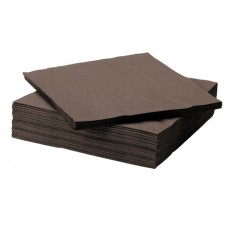 Galda salvetes, 1 slānis, 24x24 cm, brūnas, 18 pac. x 400 loksnes