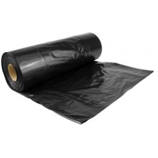 Atkritumu maisi 20 l., melni, HDPE, 6 mcr., 45x50 cm., 50 gab. rullī