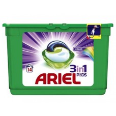 Ariel Color 3in1 Veļas mazgāšanas kapsulas14gb