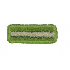 PNGL DUO mikrofibras mops ar kabatām, zaļš, 14x40cm