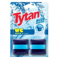 Tytan tualetes tabletes Blue Water, 2x50g